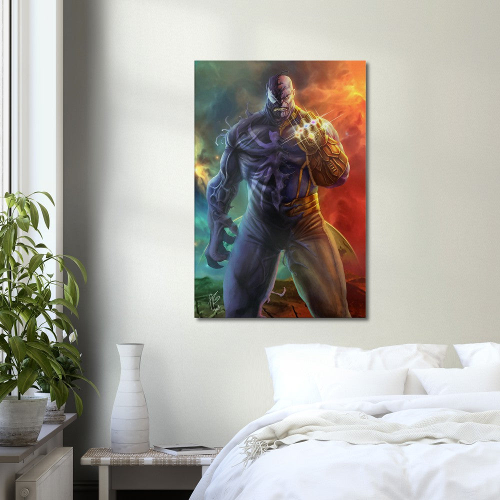 Venomous Thanos -Large Canvas