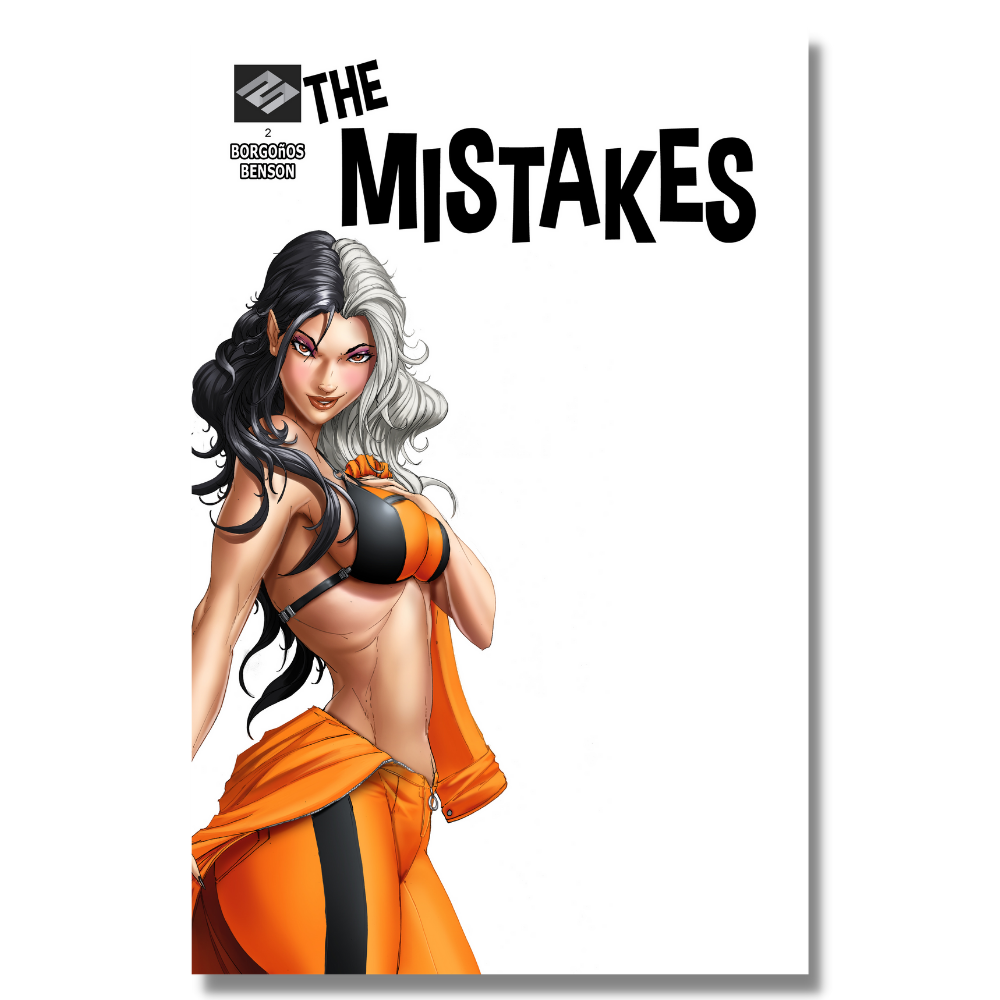 The Mistakes #2 Blank Sketch Cover C