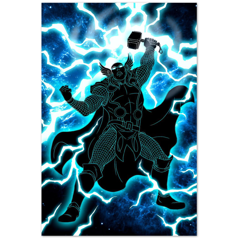 Cosmic Thor-Art Print