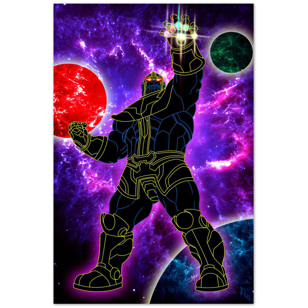 Cosmic Thanos-Art Print