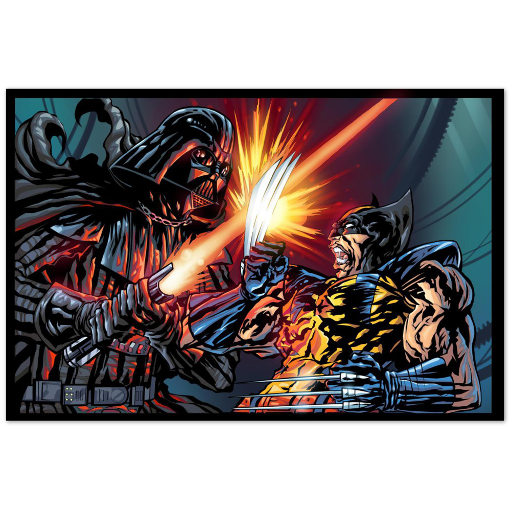 Vader vs Wolverine-Art Print