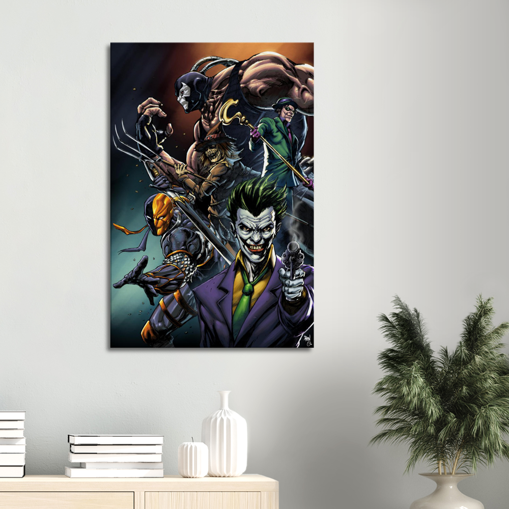 Gotham Villains -Small Canvas