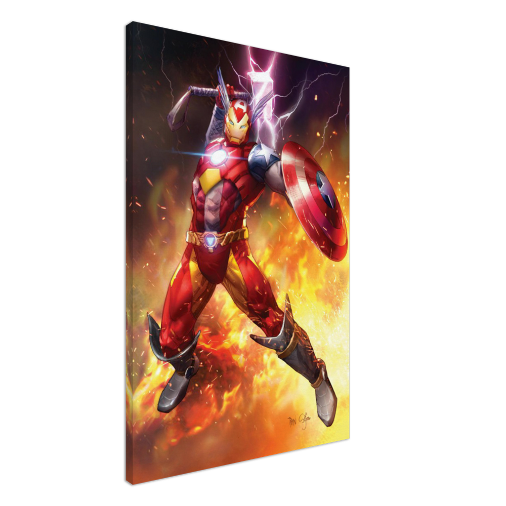 Captain Iron Thor - Large Canvas