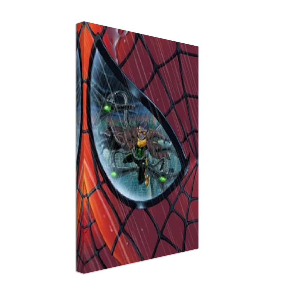 Spider Eyes Doc Ock-Large Canvas