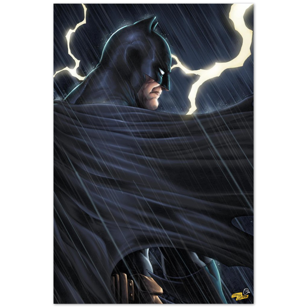 The Dark Knight-12X18 Art Print