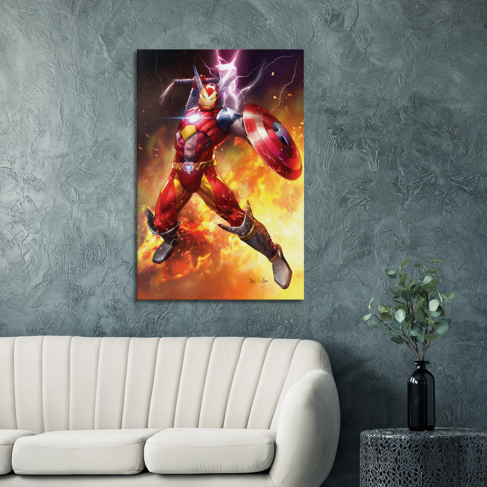Captain Iron Thor - Large Canvas