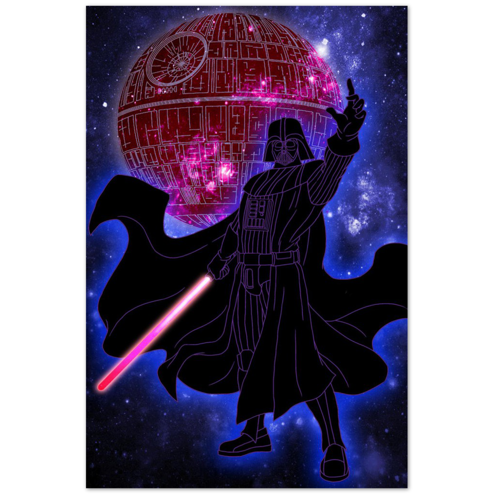 Cosmic Darth Vader-Art Print
